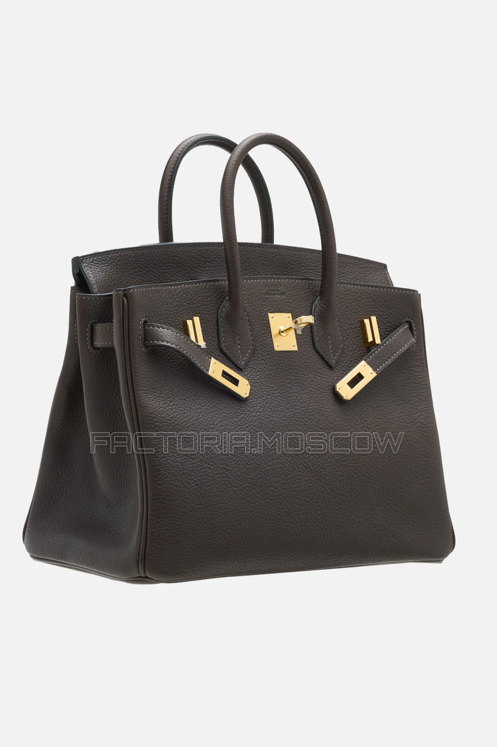 Hermes Birkin 25 Ébene Barenia Faubourg GHW