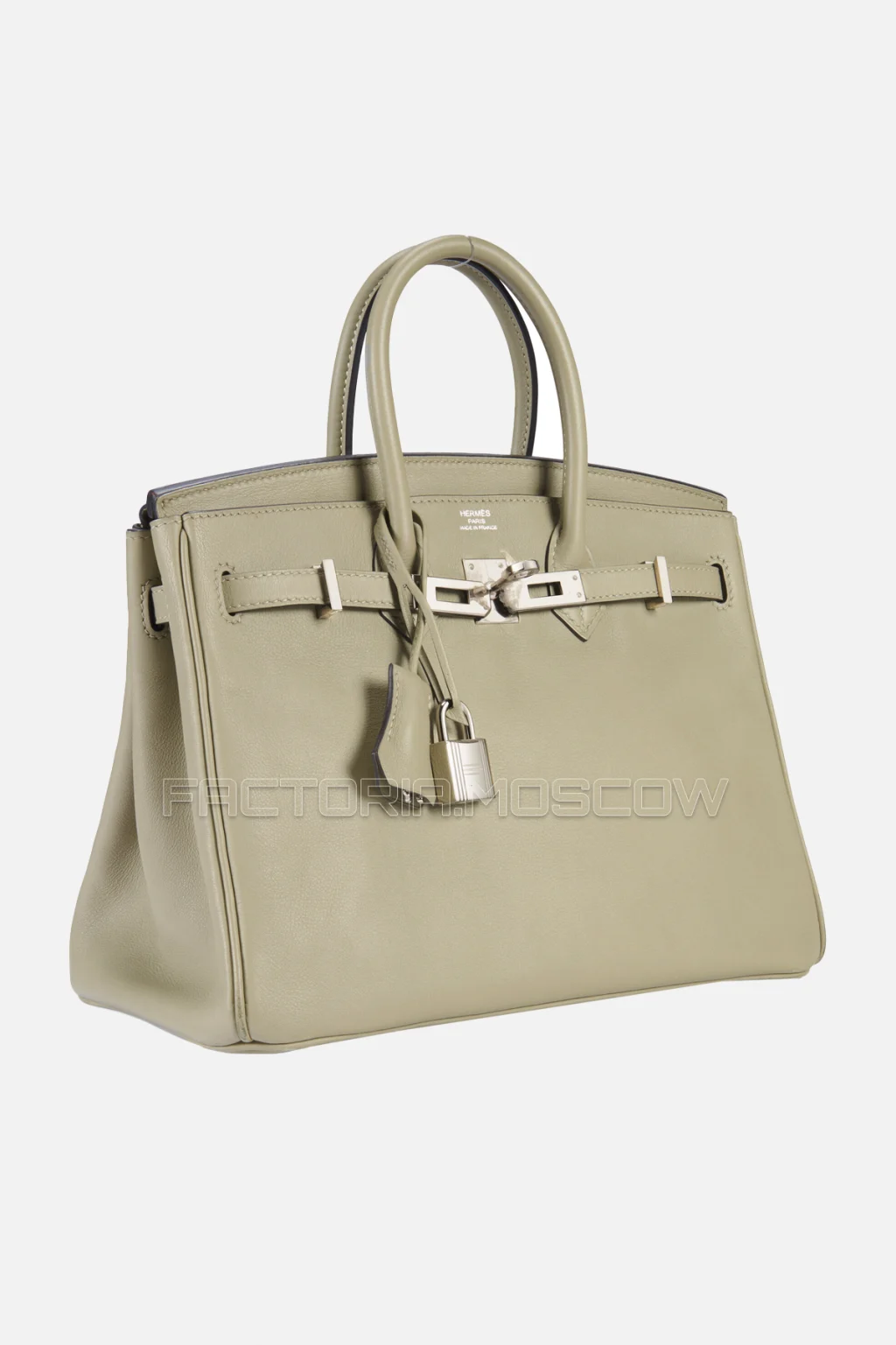 Hermes Birkin 25 Sauge Swift PHW