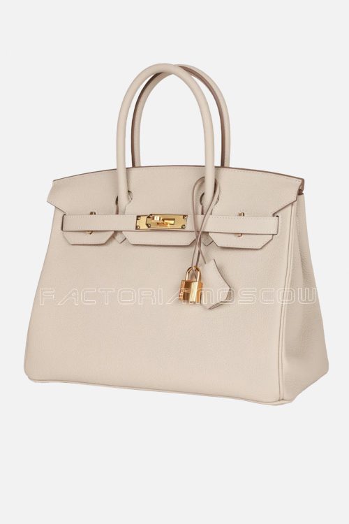 Hermes Birkin 30 Craie Togo GHW
