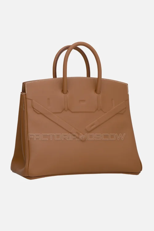 Hermes Shadow Birkin 25 Swift Gold PHW