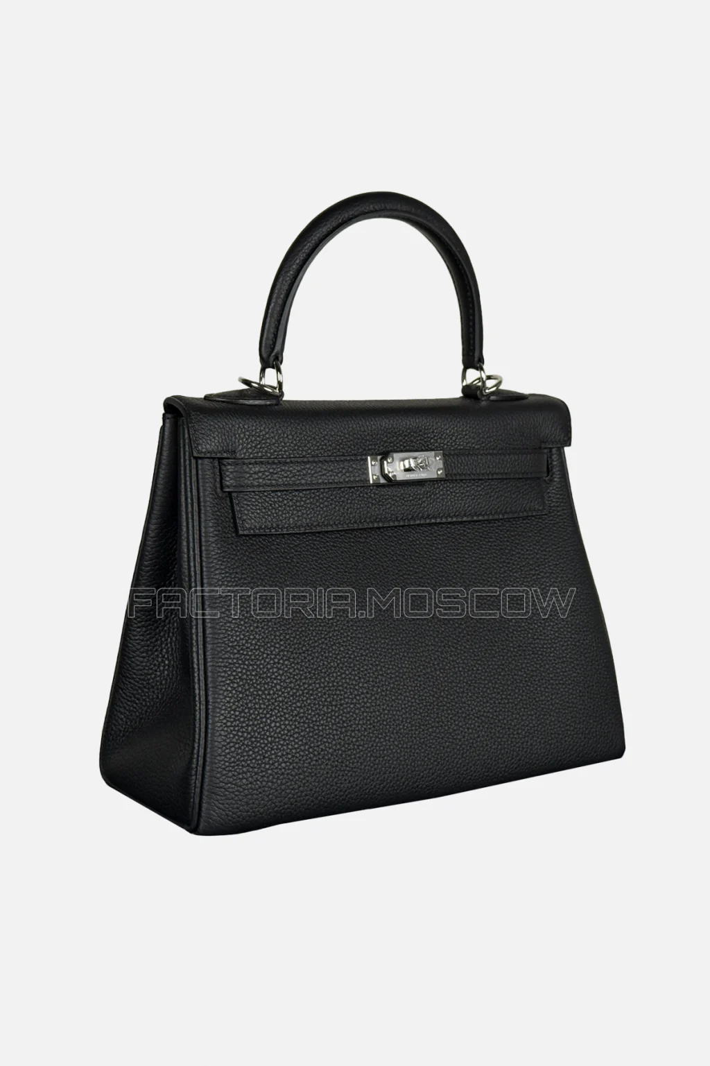 Hermes Kelly Retourne 25 Togo Colour Black PHW