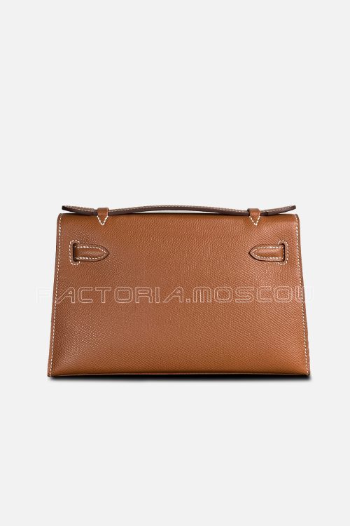 Hermes Kelly Pochette Epsom Colour Gold GHW