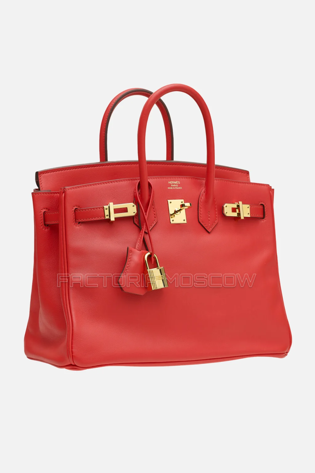 Hermes Birkin 25 Rouge Tomate Swift GHW