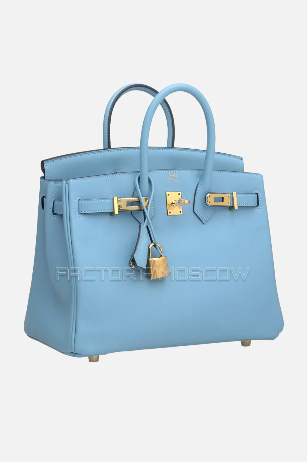 Hermes Birkin 25 Blue Du Nord Swift GHW