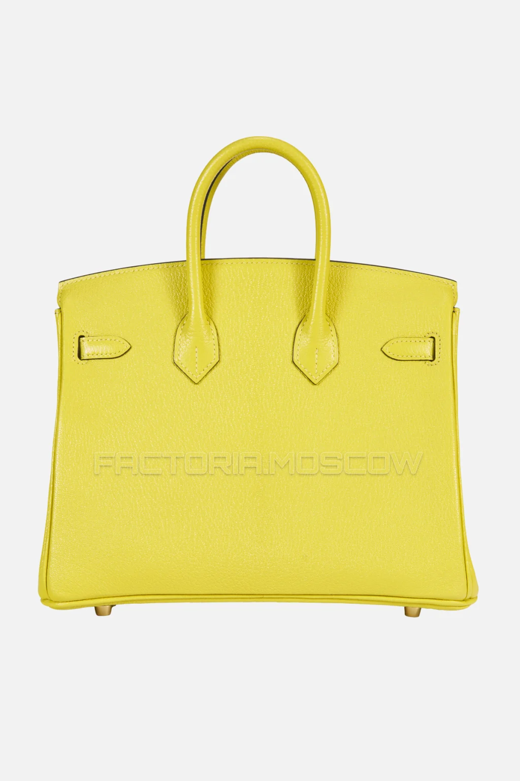 Hermes Birkin 25 Chevre Lime/Bleu Saphir GHW