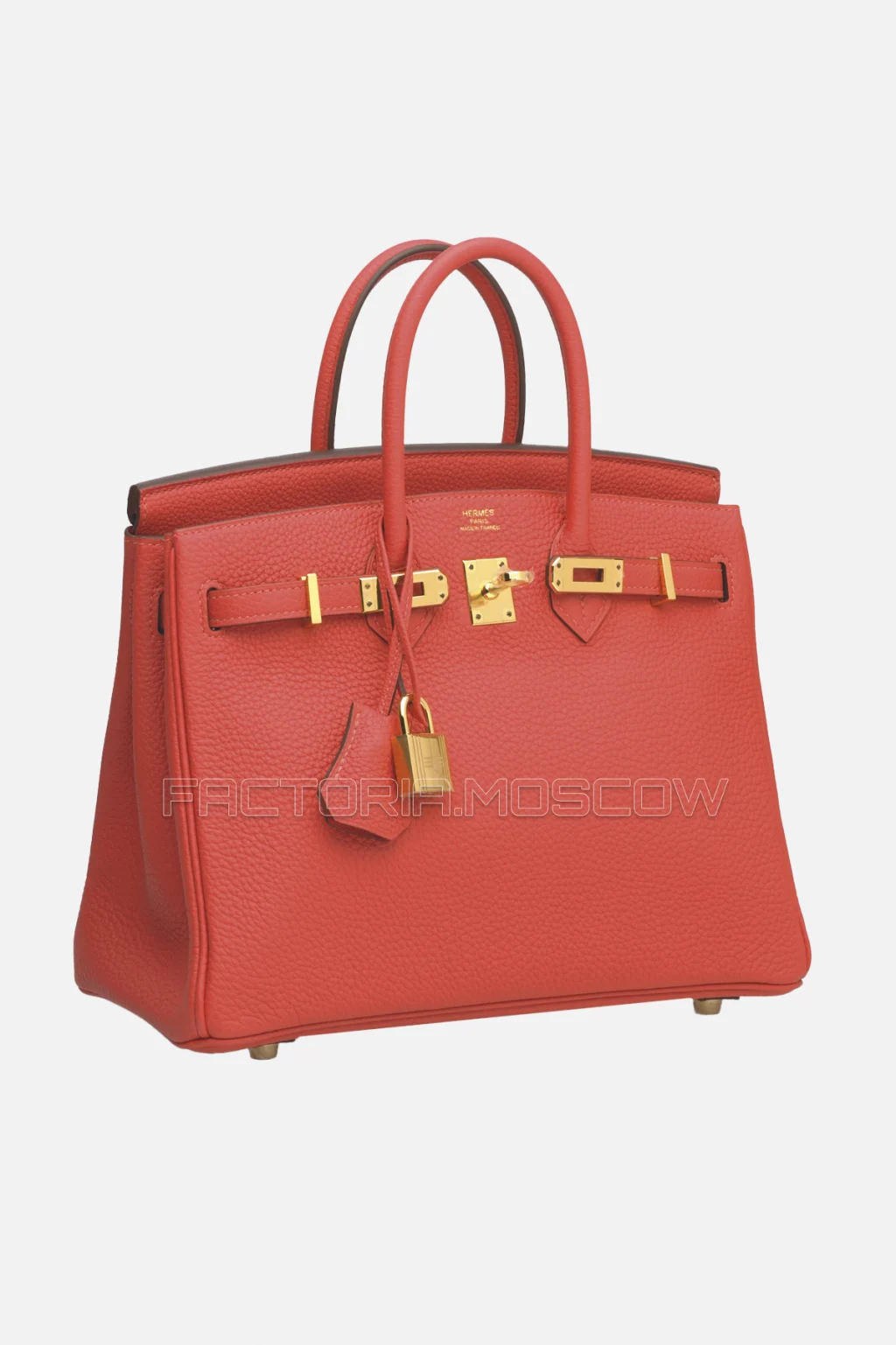 Hermes Birkin 25 Rouge Pivoine Togo GHW