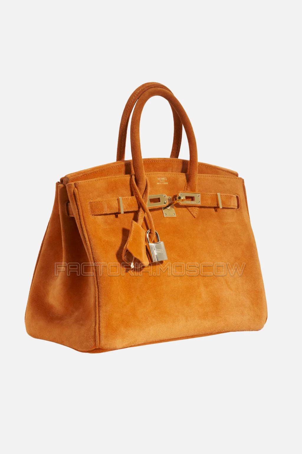 Hermes Birkin 25 Veau Doblis Orange H GHW