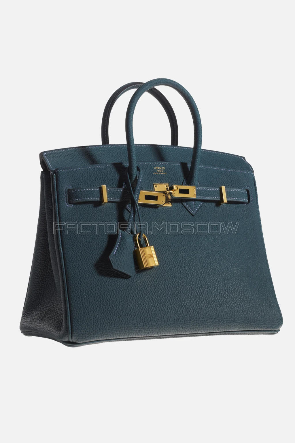 Hermes Birkin 25 Togo Vert Rousseau GHW