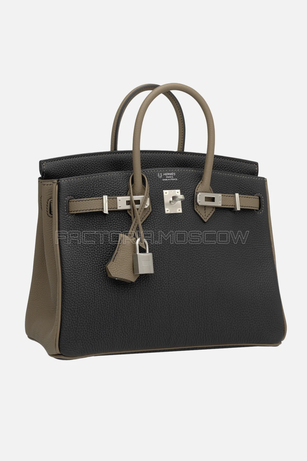 Hermes HSS Birkin 25 Togo Black/Etoupe PHW