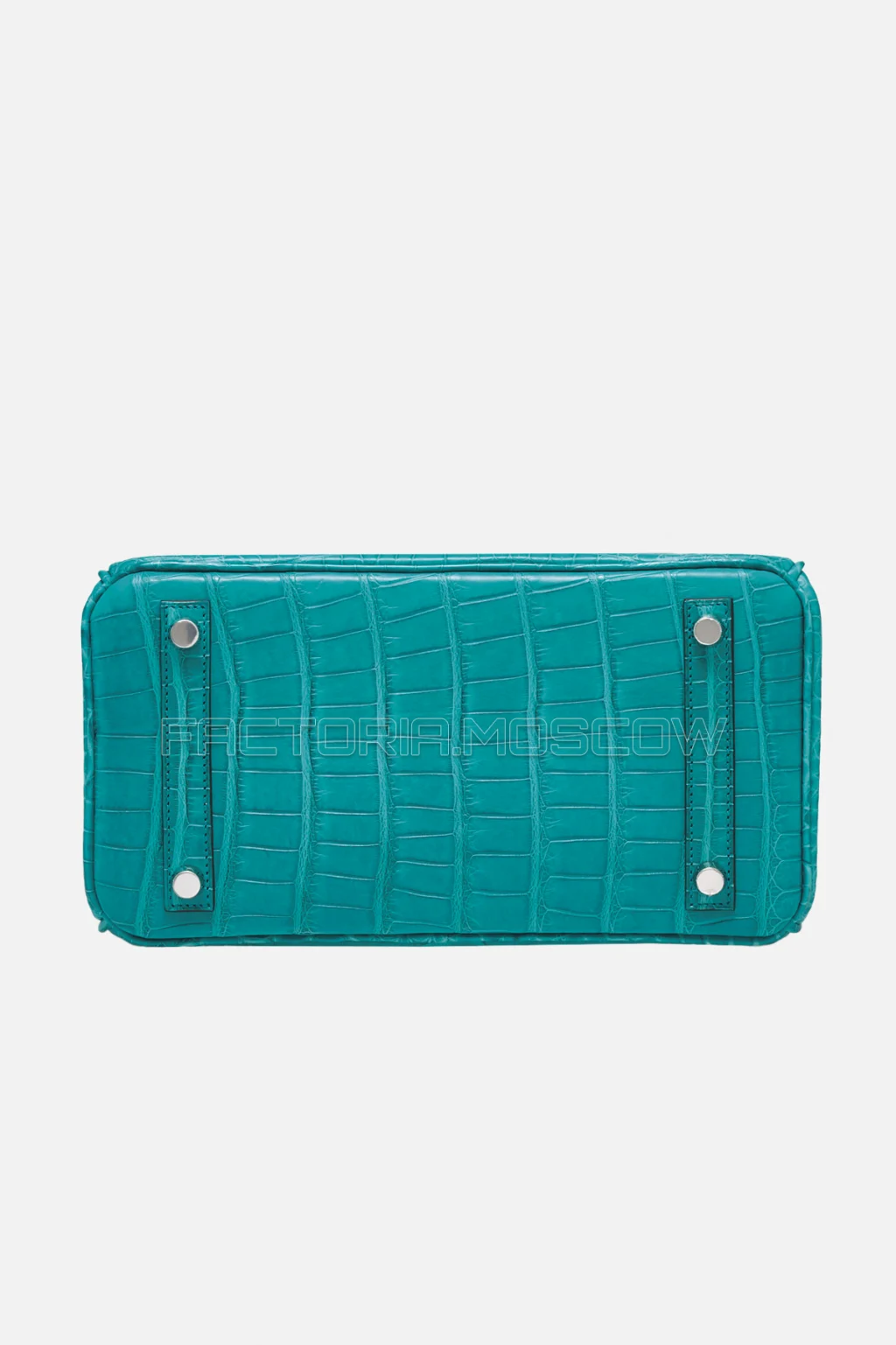 Hermes Birkin 25 Matte Alligator Bleu Paon PHW