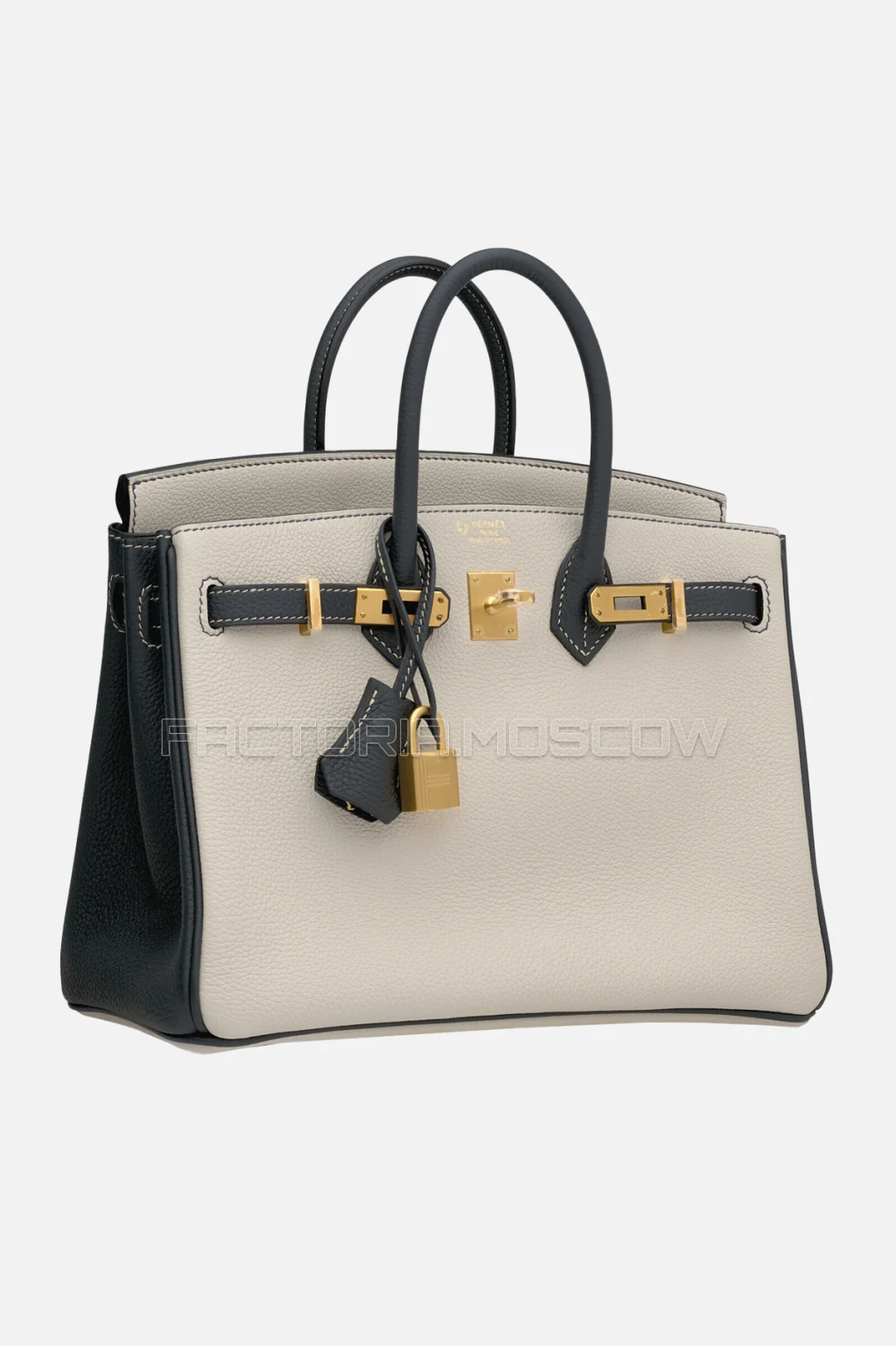 Hermes HSS Birkin 25 Togo Beton/Vert Rousseau GHW