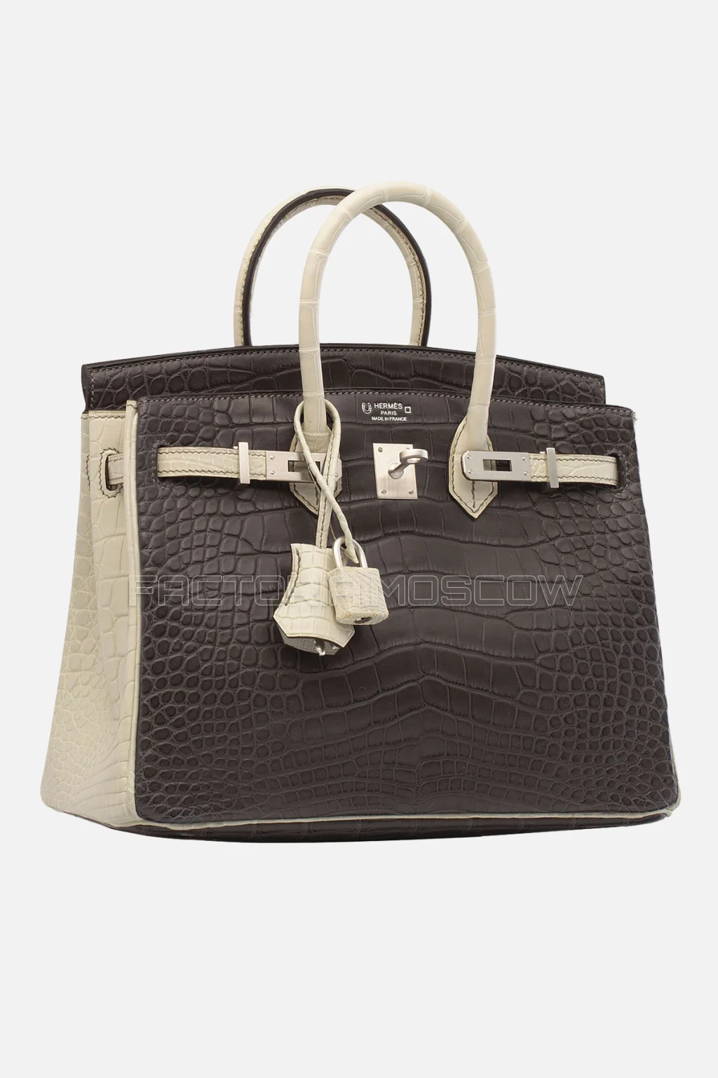 Hermes HSS Birkin 25 Matte Alligator Gris Fonce/Beton PHW