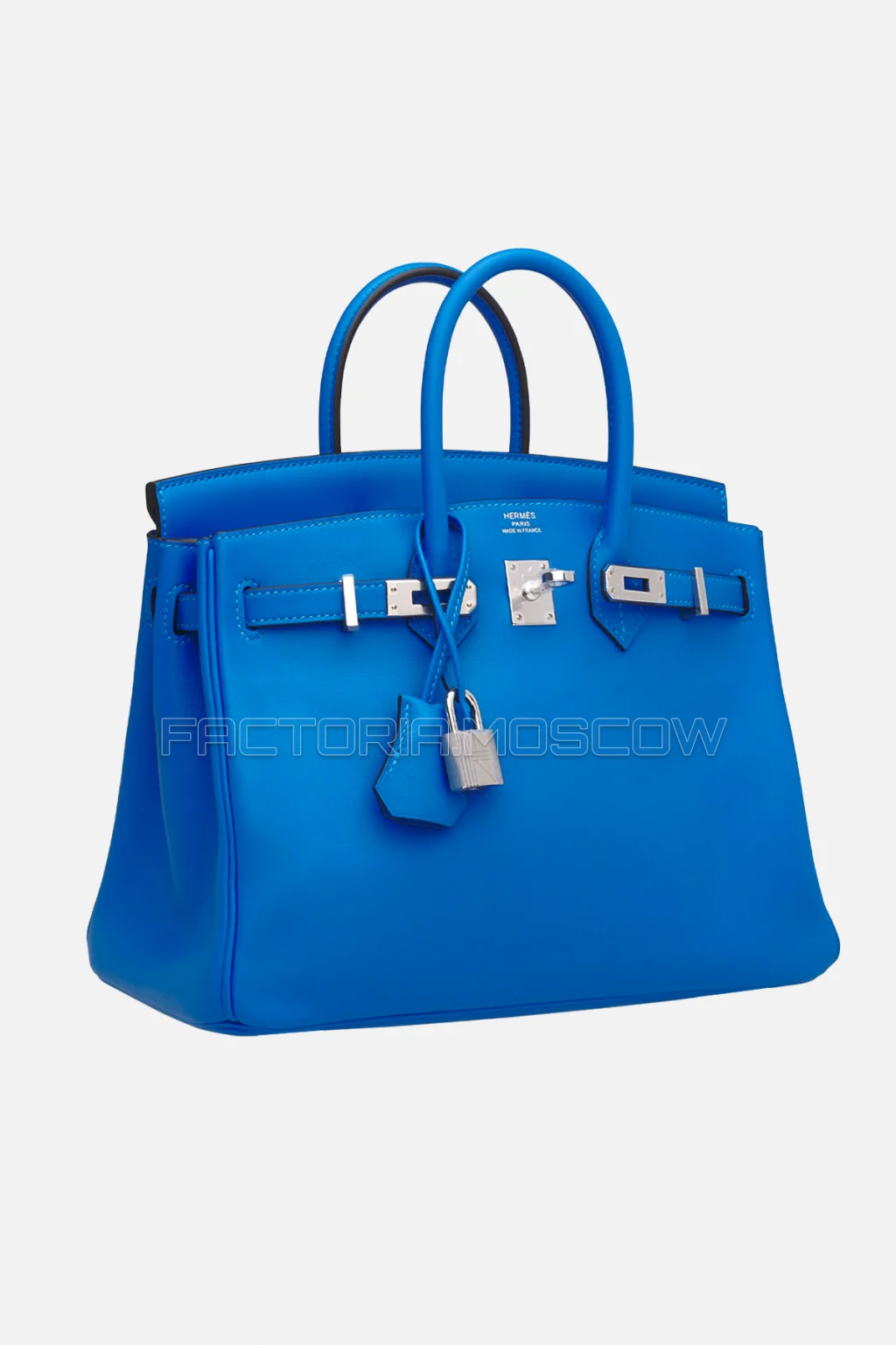 Hermes Birkin 25 Swift Bleu Hydra PHW