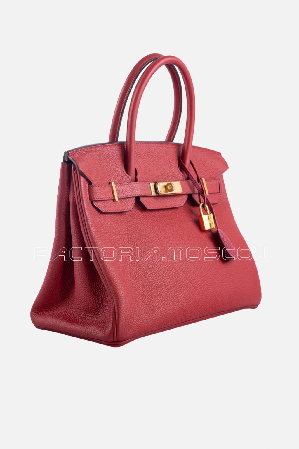 Hermes Birkin 30 Rouge Vif Togo GHW
