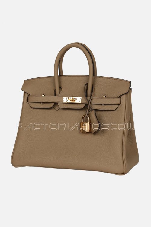 Hermès Birkin 25 Beige Marfa Togo GHW