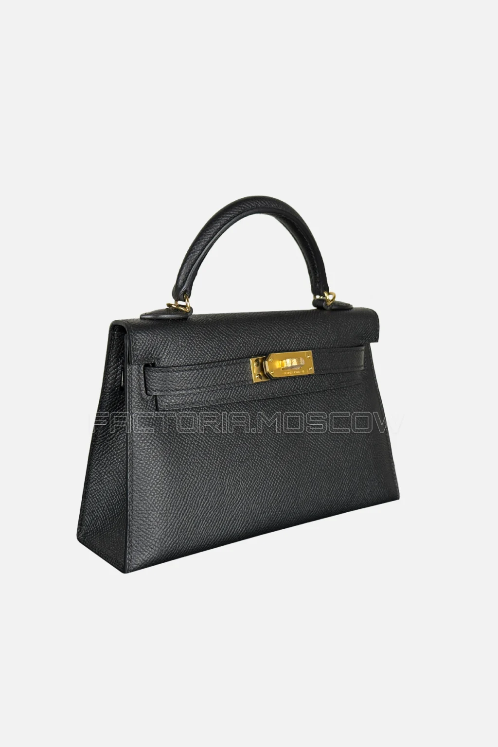 Hermes Kelly Mini 20 Epsom Colour Black GHW
