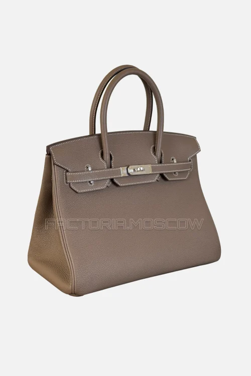 Hermes Birkin 30 Togo Colour Etoupe PHW