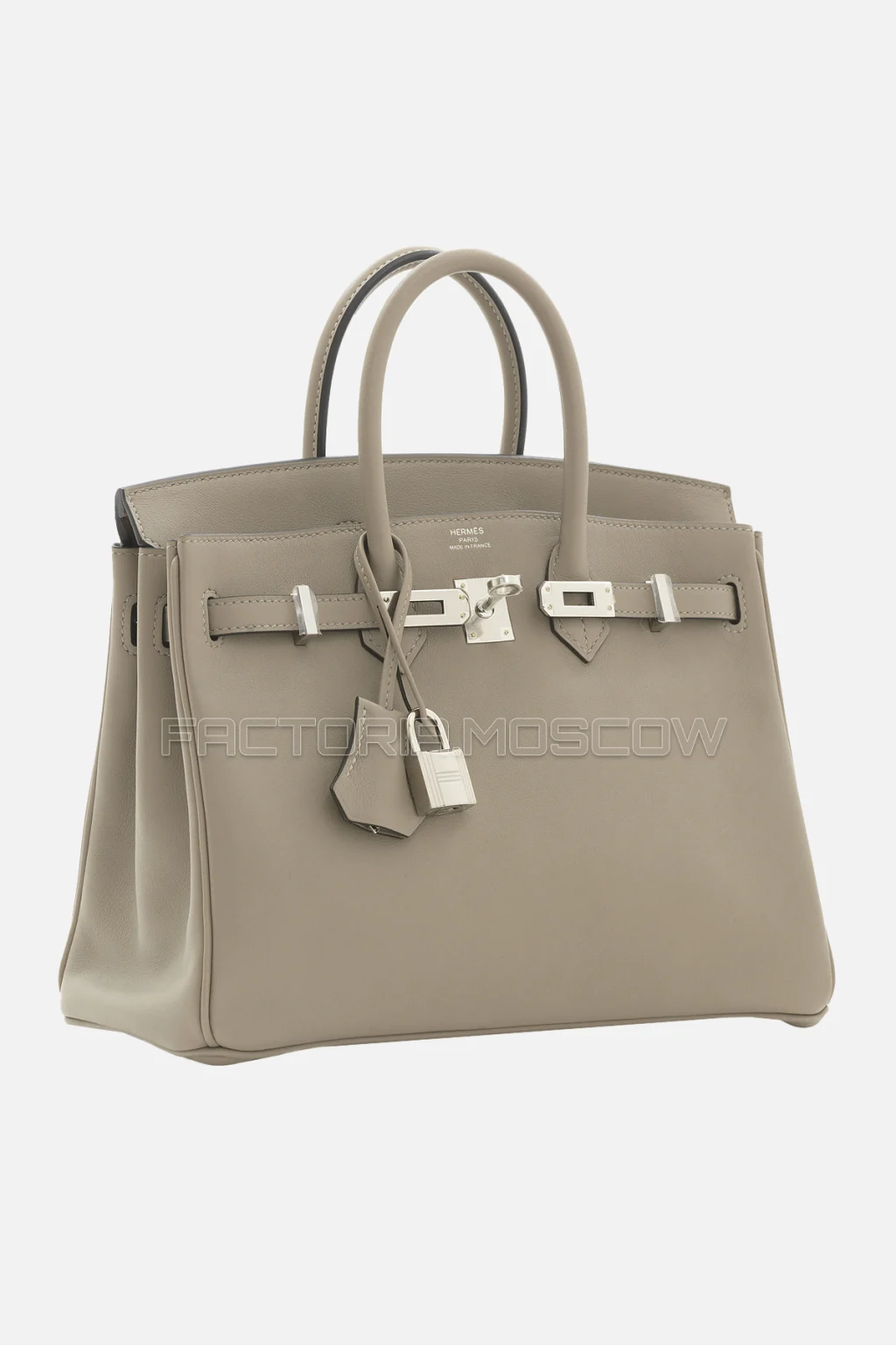 Hermes Birkin 25 Swift Gris Asphalte PHW