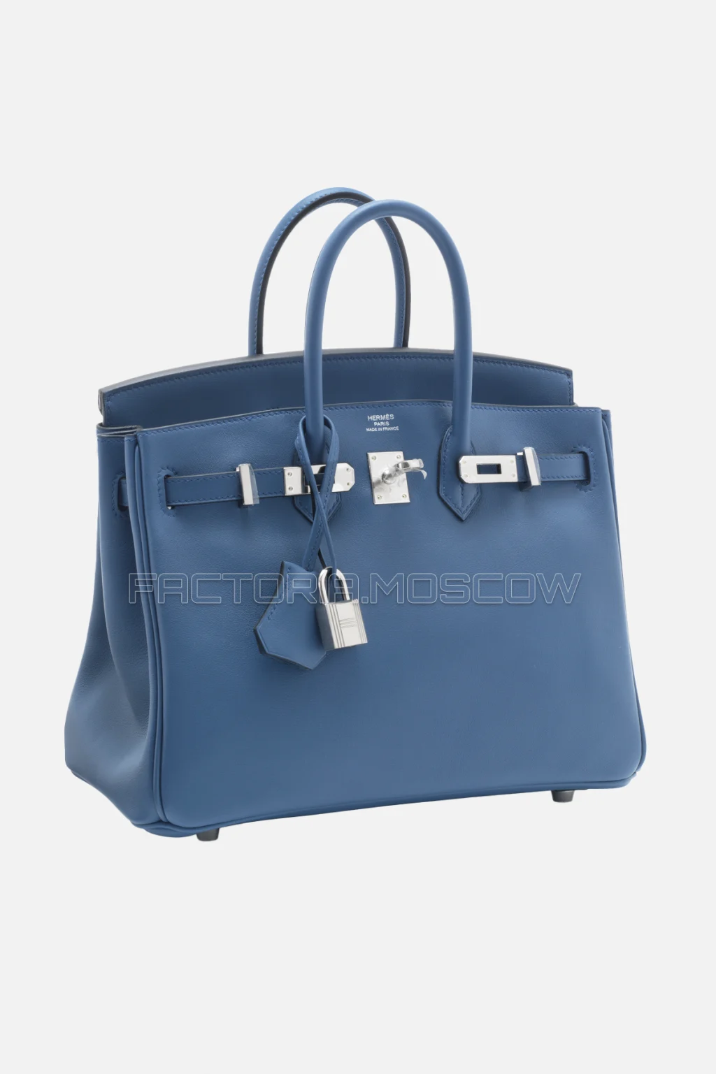 Hermes Birkin 25 Swift Bleu Agate PHW