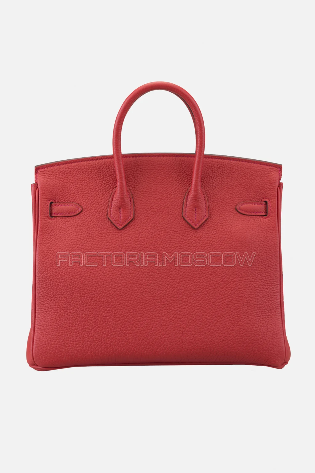 Hermes Birkin 25 Clemence Rouge Tomate GHW