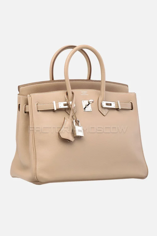 Hermes Birkin 25 Swift Argile PHW