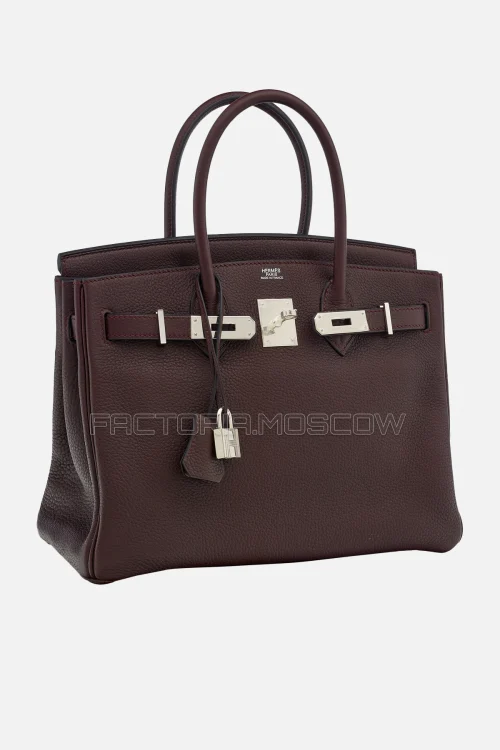 Hermes Birkin 30 Raisin Togo PHW