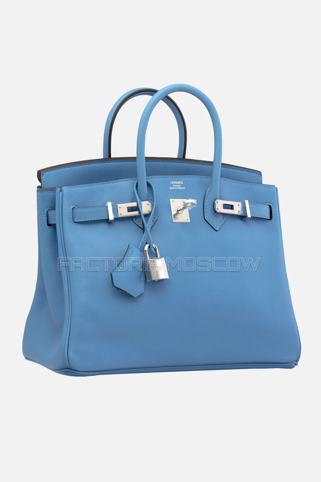 Hermes Birkin 25 Swift Bleu Paradis PHW