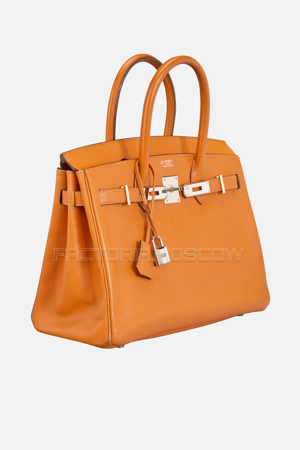 Hermes Birkin 30 Orange H Epsom PHW