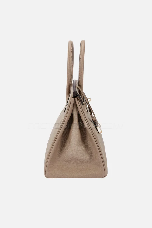 Hermes Birkin 30 Epsom Gris Asphalte GHW