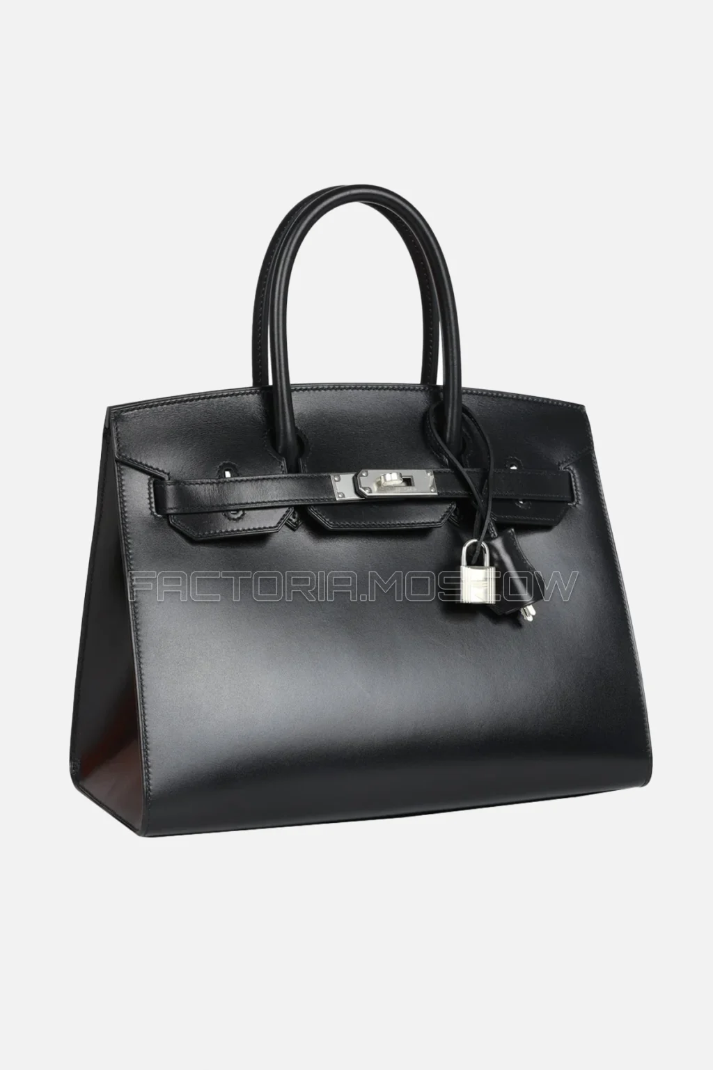 Hermes Birkin Sellier 30 Box Calf Black PHW