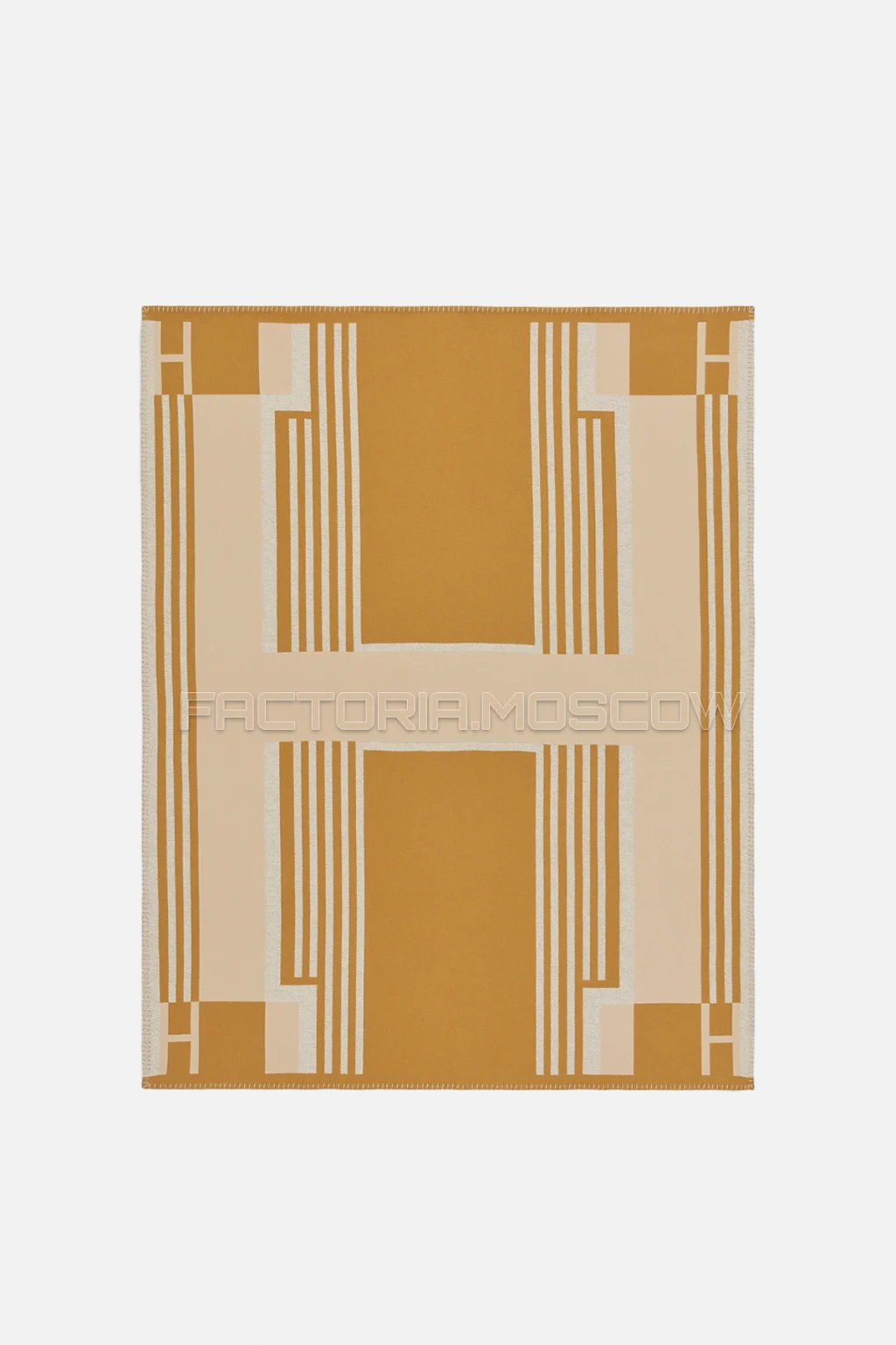 Hermes Ithaque blanket Colour Camel/Beige