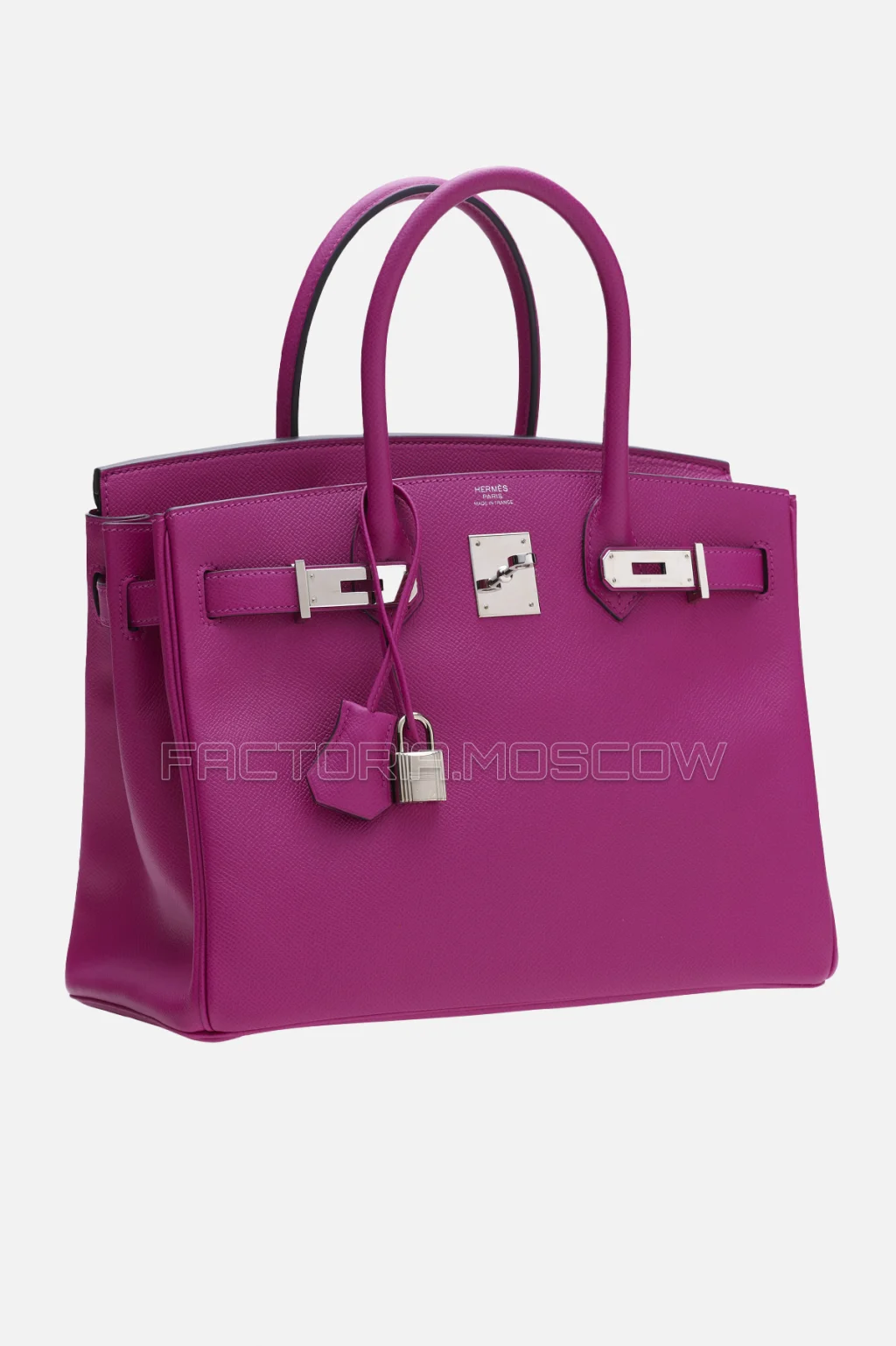 Hermes Birkin 30 Rose Pourpre Epsom PHW
