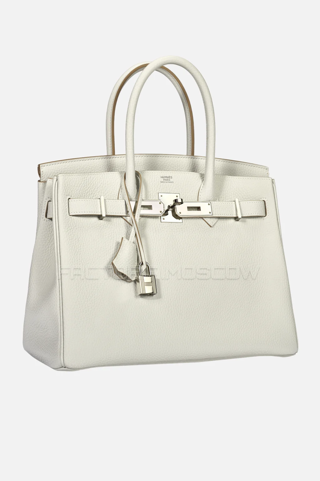 Hermes Birkin 30 Gris Perle Clemence PHW