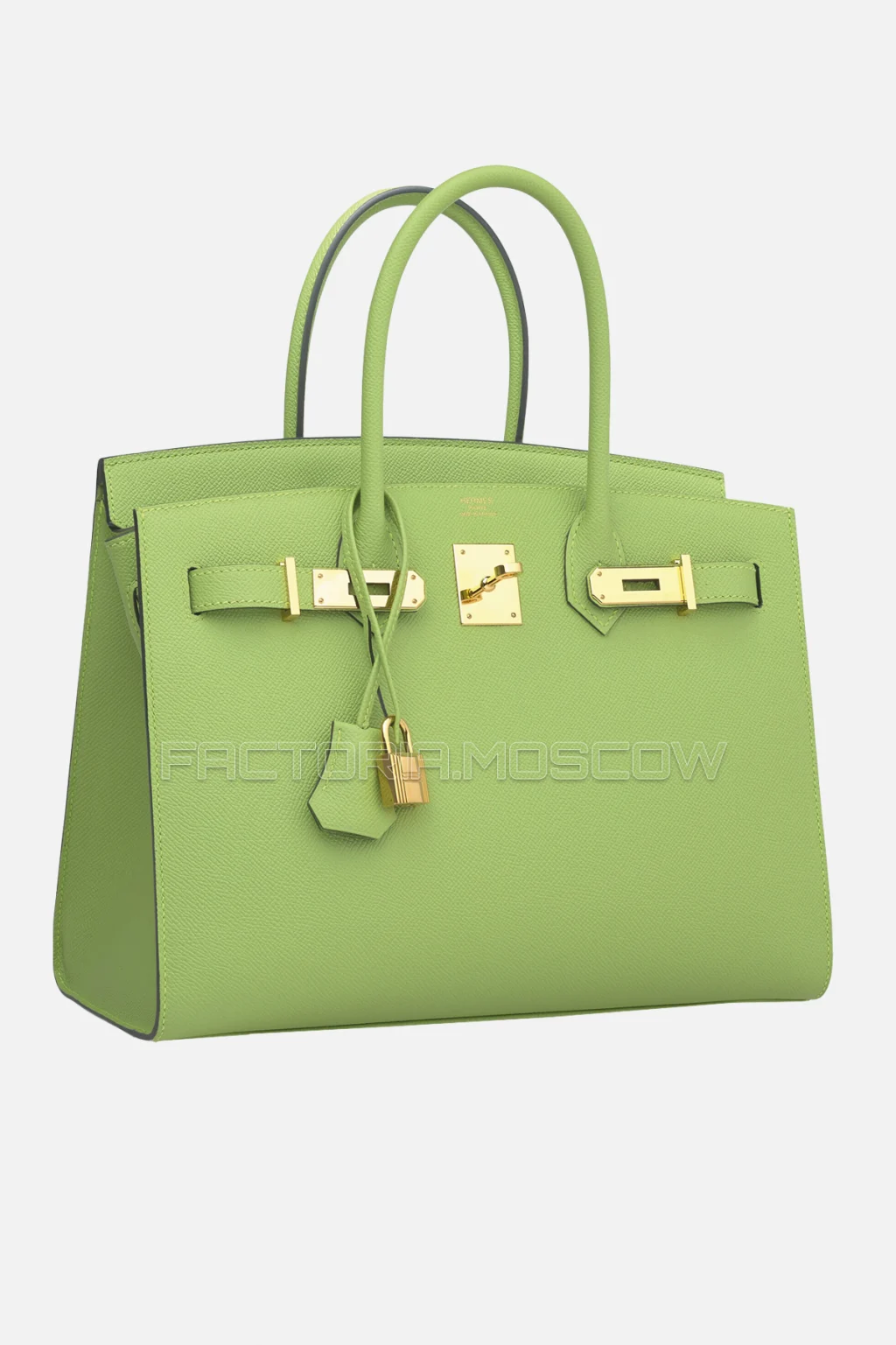 Hermes Birkin Sellier 30 Vert Criquet Epsom GHW