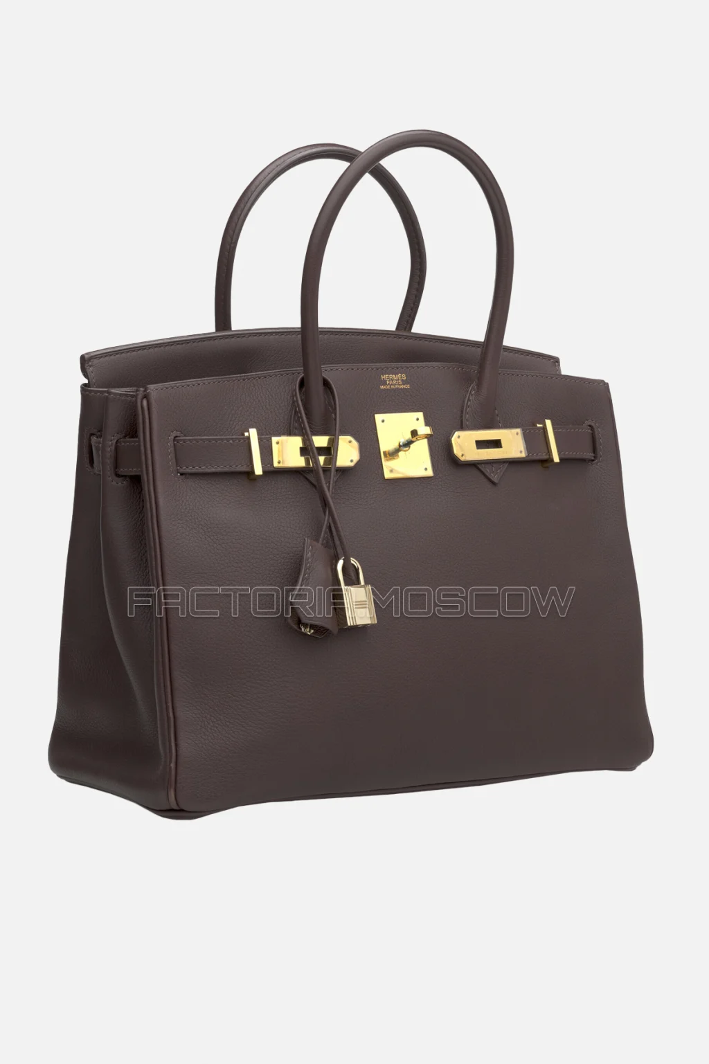 Hermes Birkin 30 Chocolat Evergrain GHW
