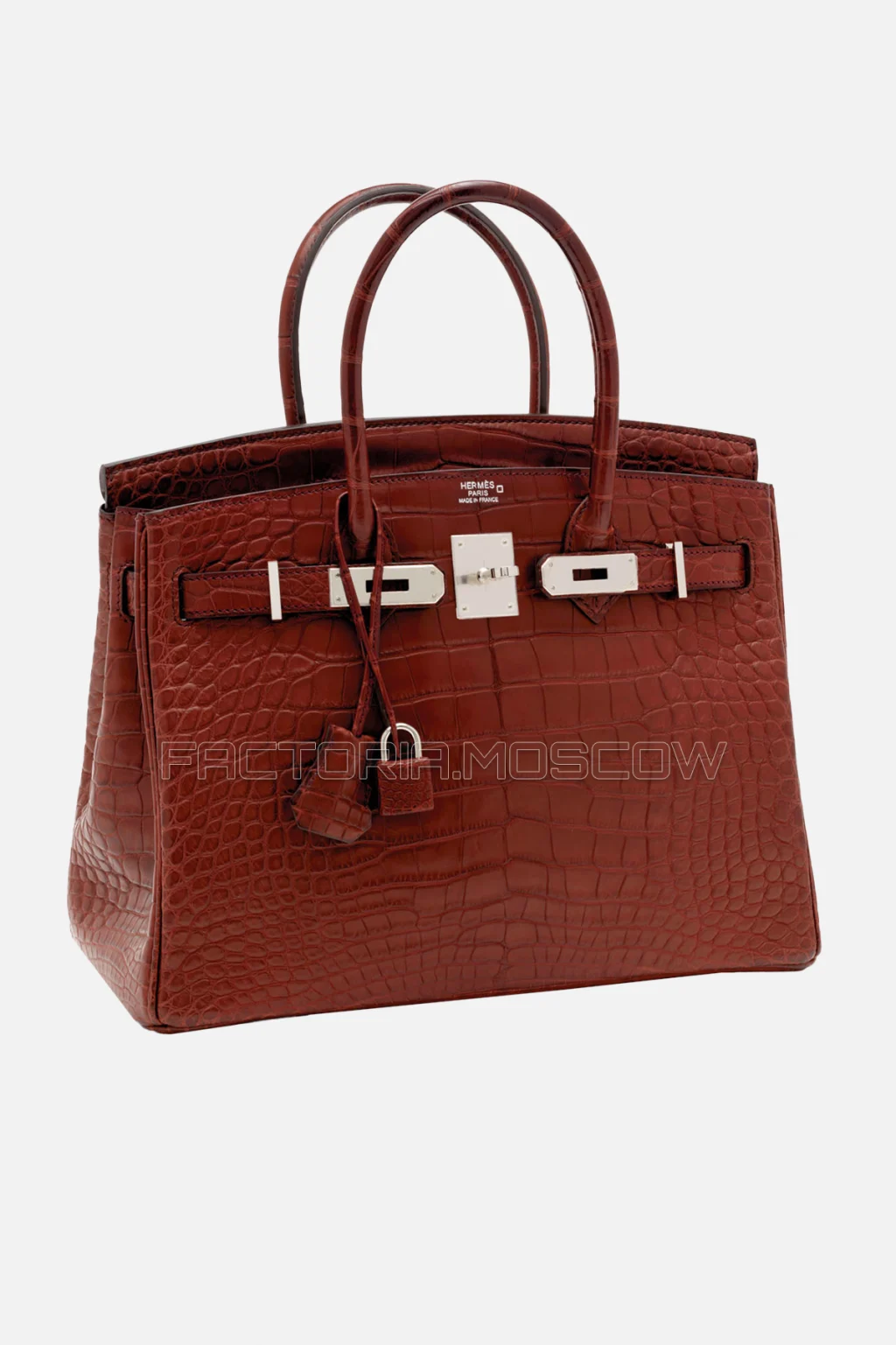 Hermes Birkin 30 Matte Bourogne Alligator PHW