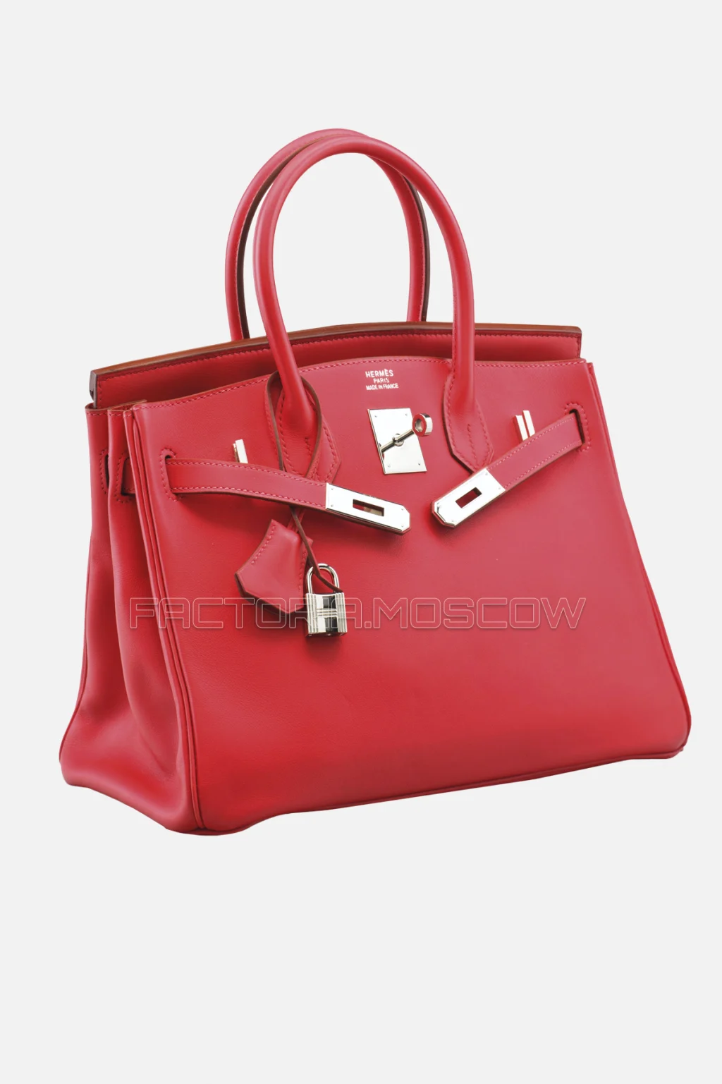 Hermes Birkin 30 Vermillion Swift PHW