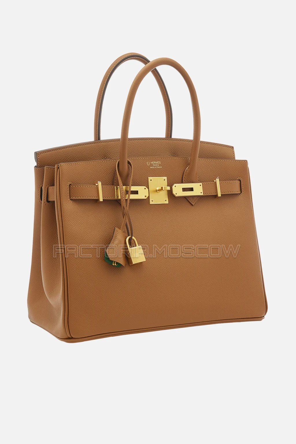 Hermes Birkin 30 Gold/Vert Pelouse Epsom GHW