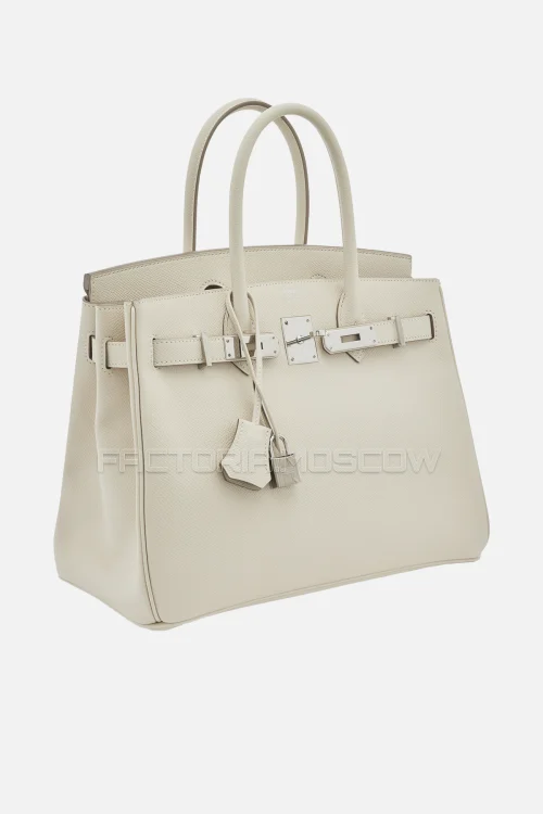 Hermes Birkin 30 Craie Epsom PHW