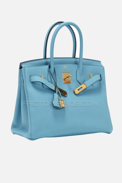 Hermes Birkin 30 Bleu Du Nord Togo GHW