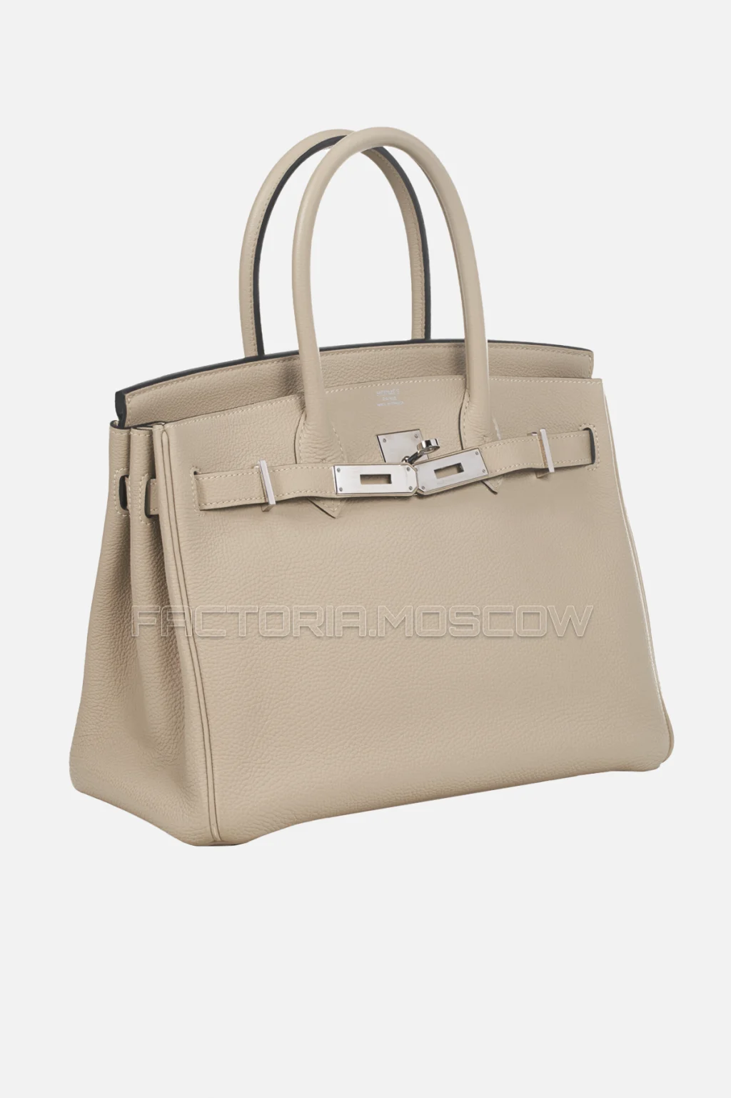 Hermes Birkin 30 Gris Tourterelle Clemence PHW
