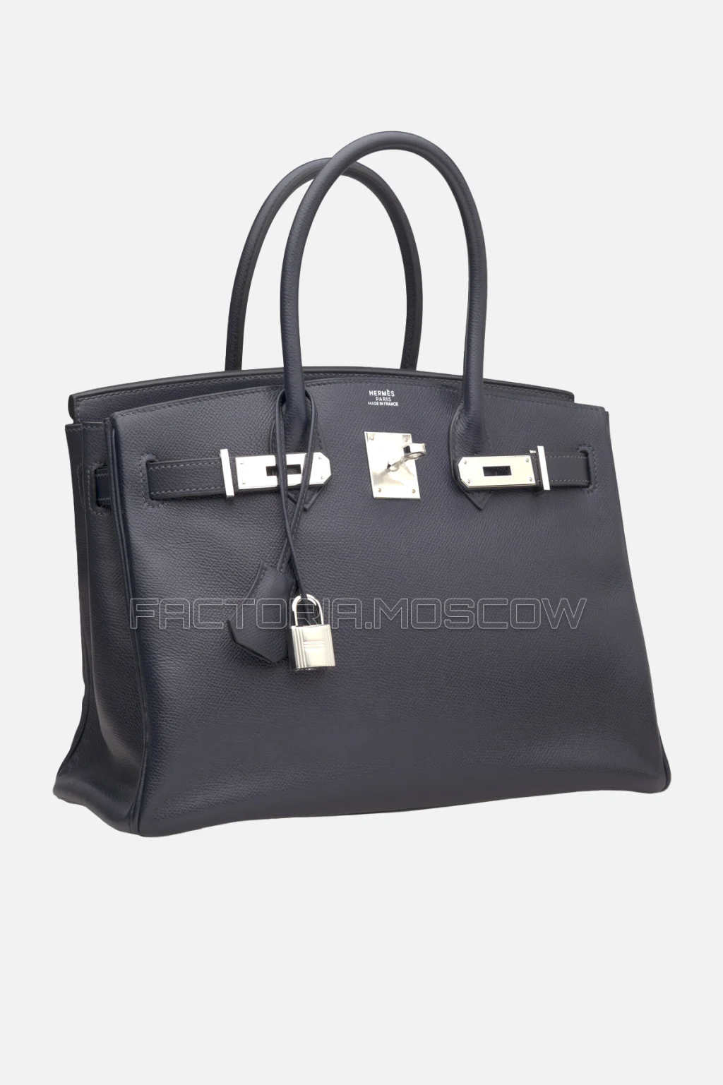 Hermes Birkin 30 Bleu Indigo Epsom PHW