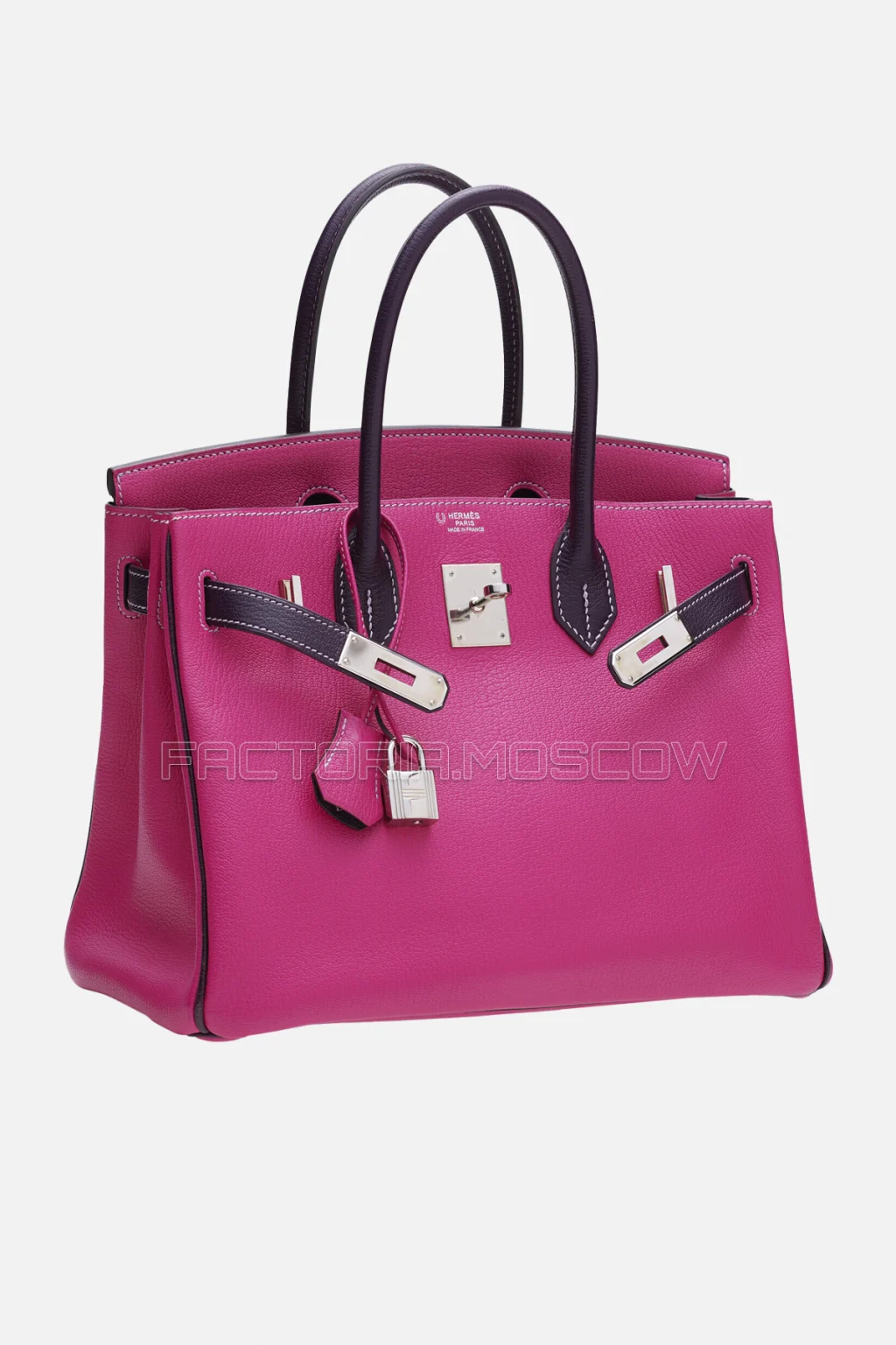 Hermes Birkin 30 Fuchsia/Rouge H Chevre PHW