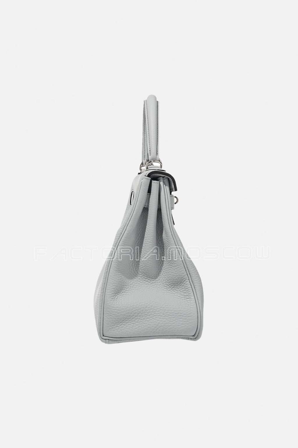 Hermès Kelly Retourne 28 Togo Colour Bleu Pale PHW