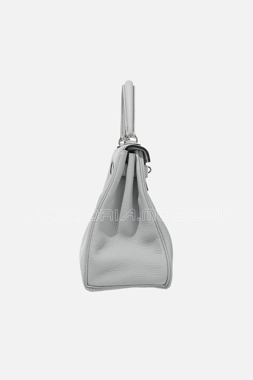Hermès Kelly Retourne 28 Togo Colour Bleu Pale PHW