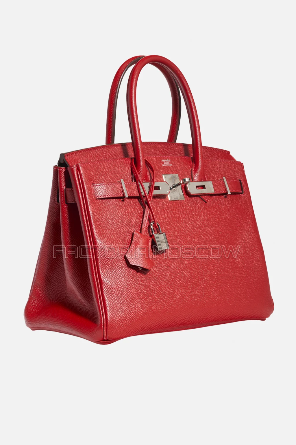 Hermes Birkin 30 Rouge Casaque Epsom PHW