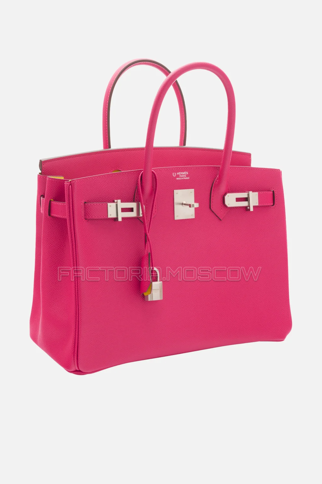 Hermes Birkin 30 Rose Extreme/Lime Epsom PHW