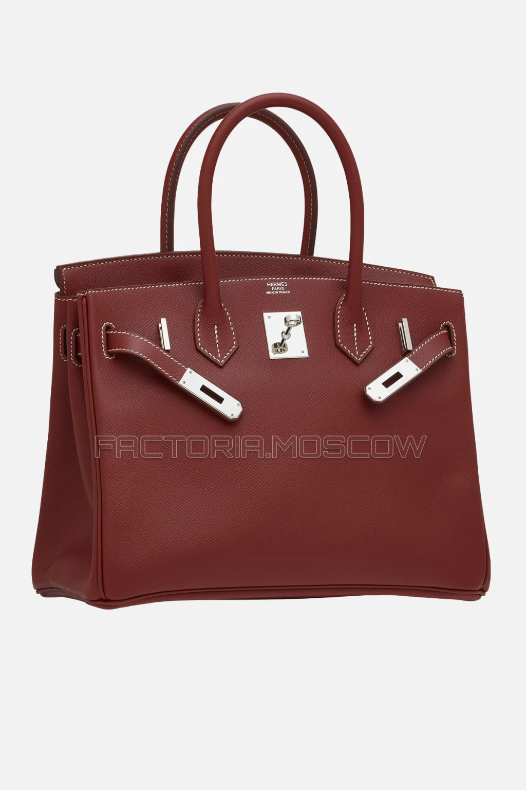 Hermes Birkin 30 Brique/Orange Epsom PHW