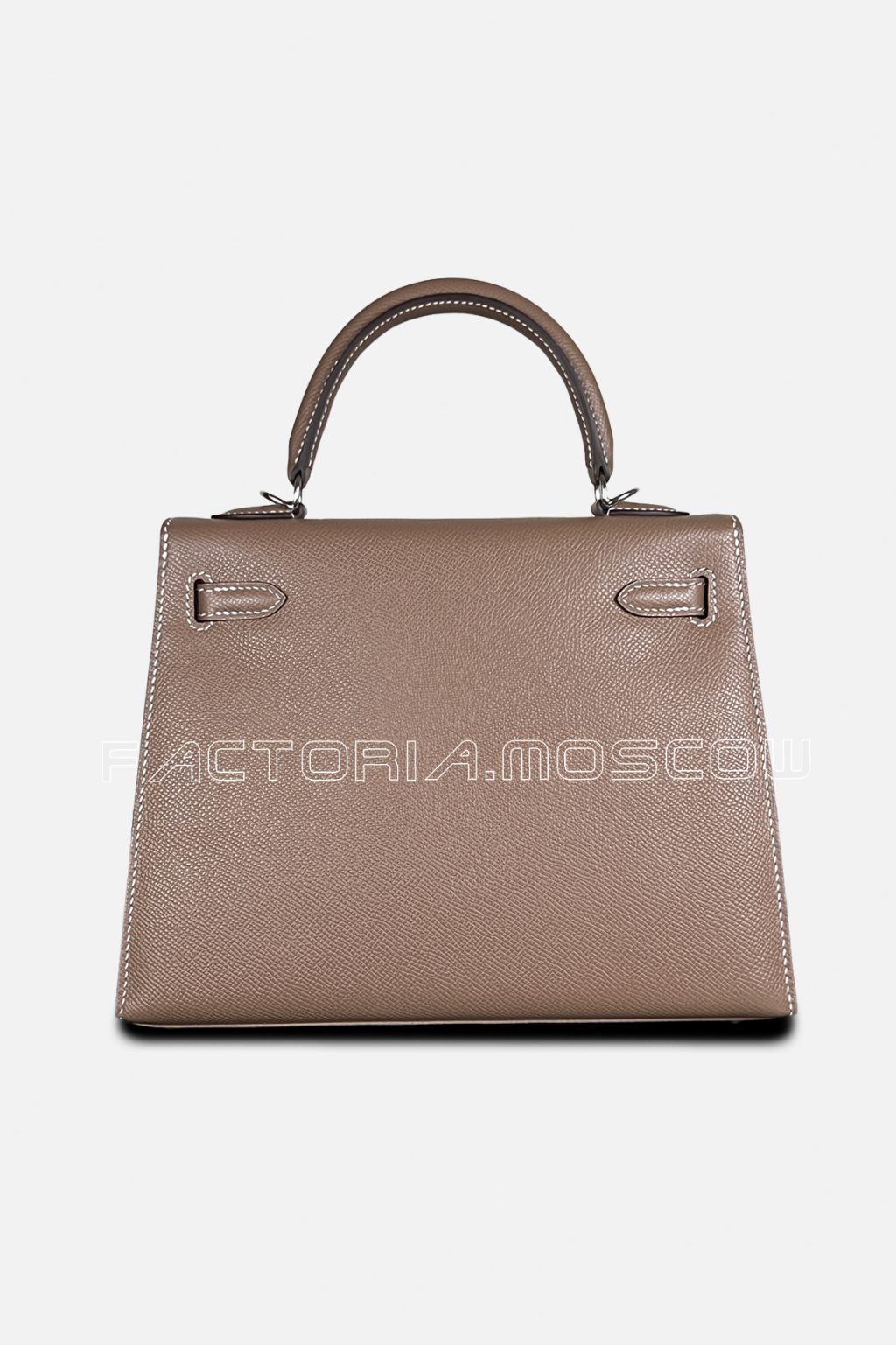 Hermes Kelly Sellier 25 Epsom Colour Etoupe PHW