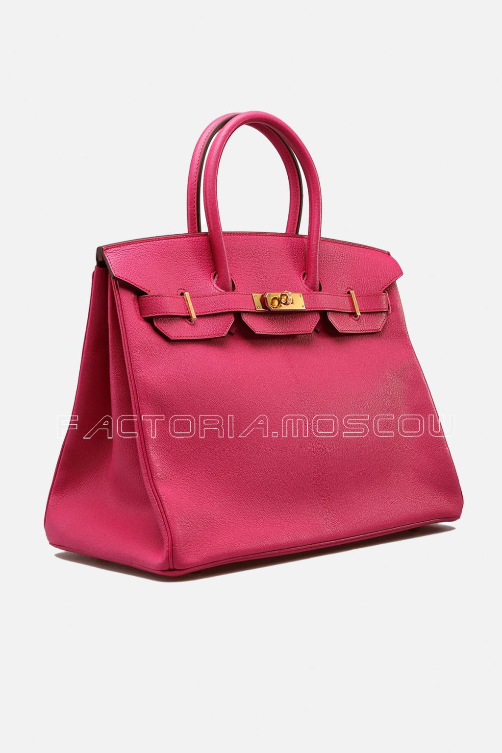 Hermes Birkin 35 Rose Shocking Chèvre GHW